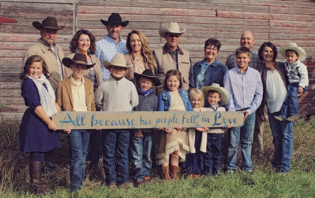 Neil & Brenda Duxbury Family 2018